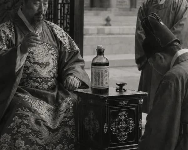 1897년 활명수 헤리티지 — 부채표 활명수와 함께한 궁중 장면